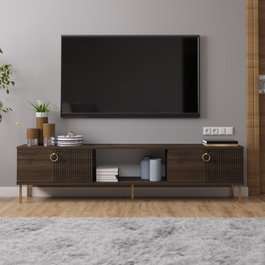 Hanah Home Mueble para TV Paye - Walnut